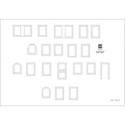 Szkielet wycięty laserem do modelu Willi w stylu sopockim (JSC 730L) Szkielet wycięty laserem do modelu Willi w stylu sopockim (JSC 730L)