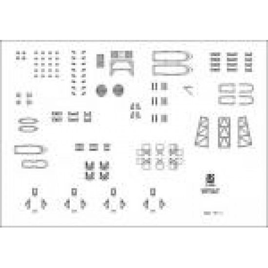 Detale laserowe do pancernika IOWA (JSC 097-L)