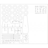 Wz. 34 - Kartonowa Kolekcja 201 - szkielet wycięty laserem