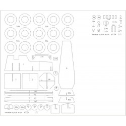 Wz. 34 - Kartonowa Kolekcja 201 - szkielet wycięty laserem