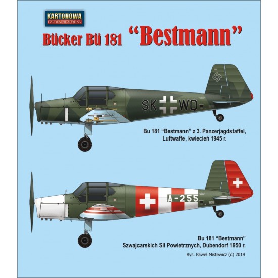 Bucker Bu 181 Bestmann