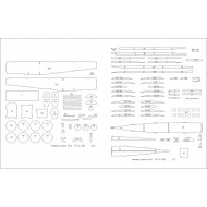 Polikarpow Po-2 LNB szkielet wycięty laserem