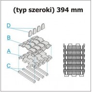 CROMWELL / CGALLENGER (394mm) - gąsienice grawerowane laserem CROMWELL / CGALLENGER (394mm) - gąsienice grawerowane laserem