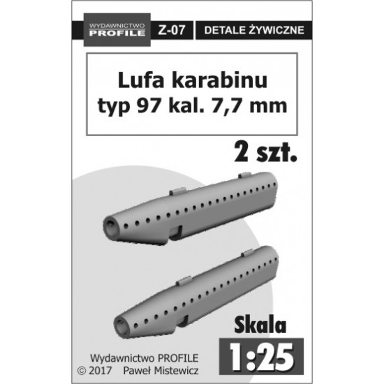 Lufy karabinów typ 97 kal. 7,7mm  - karabiny żywiczne