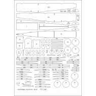 Polikarpow Po-2 WS (LNB) szkielet wycięty laserem Polikarpow Po-2 WS (LNB) szkielet wycięty laserem