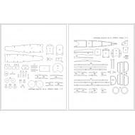 Sopwith F.1 "Camel" - szkielet wycięty laserem