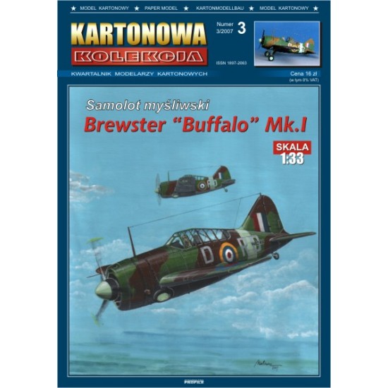 Samolot myśliwski Brewster Buffalo Mk. I Samolot myśliwski Brewster Buffalo Mk. I