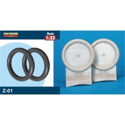 Fokker, Nieuport, Sopwith - koła żywiczne Fokker, Nieuport, Sopwith - koła żywiczne