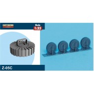 Vickers F kal. 7,92mm - magazynki żywiczne