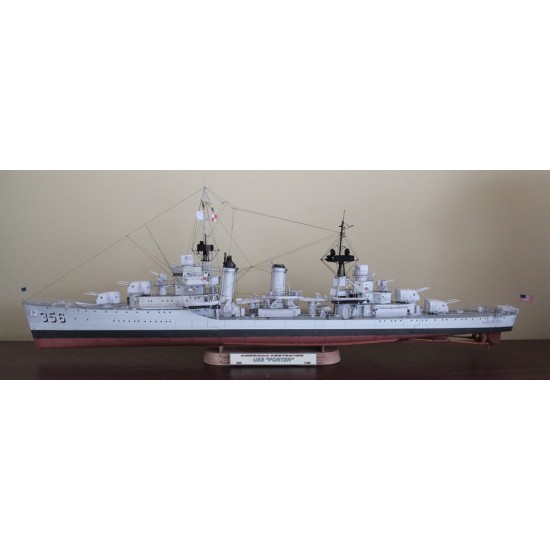 USS Porter" DD-356 (Card Fleet nr 8)