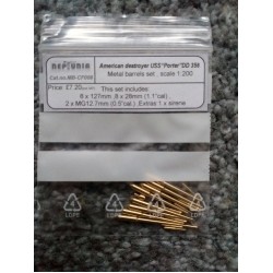 USS Porter DD-356 Metalowe lufy (Card Fleet nr 8) USS Porter DD-356 Metalowe lufy (Card Fleet nr 8)