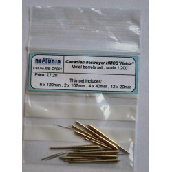 HMCS Haida Metalowe lufy (Card Fleet nr 1) HMCS Haida Metalowe lufy (Card Fleet nr 1)