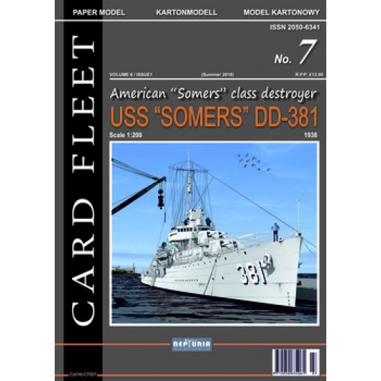 USS Somers DD-381 (Card Fleet nr 7)