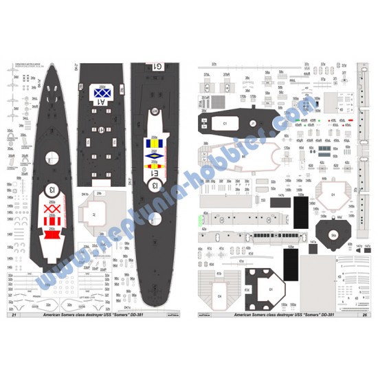 USS Somers DD-381 (Card Fleet nr 7)