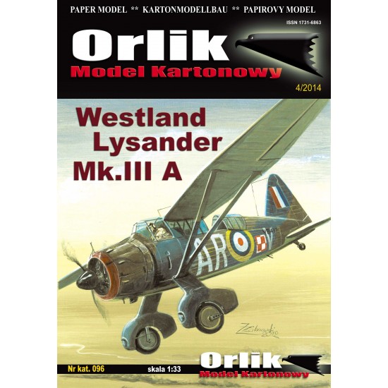 Westland Lysander Mk. III A (ORLIK nr 096)