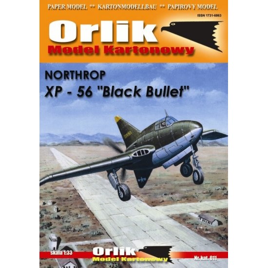 Northrop XP-56 Black Bullet (ORLIK nr 011)