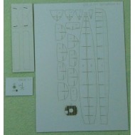 Schnellboot S-1 (ORLIK nr 117L) szkielet wycięty laserem