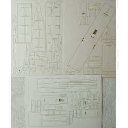 Bujan-M (ORLIK nr 124L) szkielet wycięty laserem Bujan-M (ORLIK nr 124L) szkielet wycięty laserem