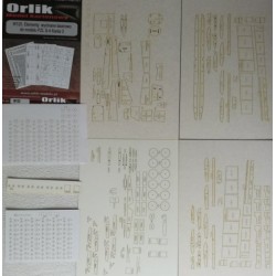 PZL S-4 Kania 3 (ORLIK nr 125L) szkielet wycięty laserem PZL S-4 Kania 3 (ORLIK nr 125L) szkielet wycięty laserem