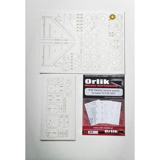 TS-16 RD Grot (ORLIK nr 126L) szkielet wycięty laserem