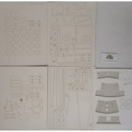 SB-2M100 (ORLIK nr 130L) szkielet wycięty laserem