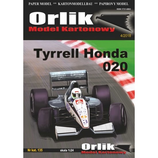 Tyrrell Honda 020 (ORLIK 135)