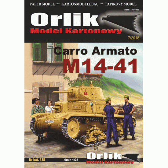 Carro Armato M14-41 (ORLIK nr 138)