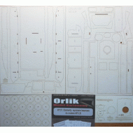 MT-LB (ORLIK nr 137L) szkielet wycięty laserem