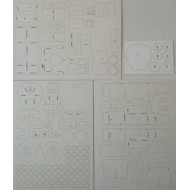 Carro Armato M14-41 (ORLIK nr 138L) szkielet wycięty laserem Carro Armato M14-41 (ORLIK nr 138L) szkielet wycięty laserem