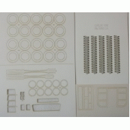 IFA W50 LA (ORLIK nr 139L) szkielet wycięty laserem