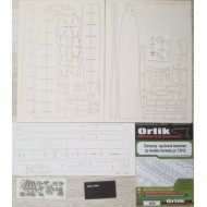 Korwety projektu 12412 (ORLIK nr 145L) szkielet wycięty laserem Korwety projektu 12412 (ORLIK nr 145L) szkielet wycięty laserem