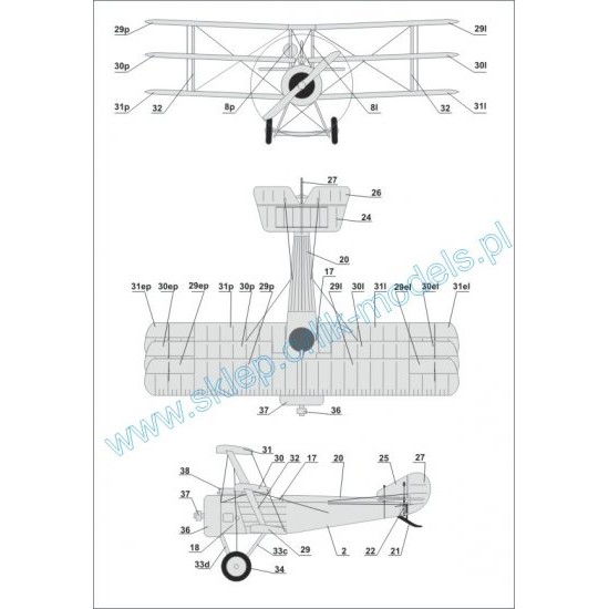 Sopwith Triplane (ORLIK nr 014)