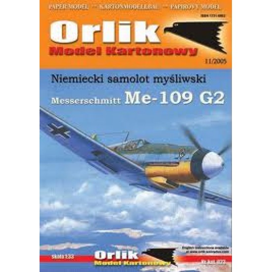 Messerschmitt Me-109 G2 (ORLIK nr 023)