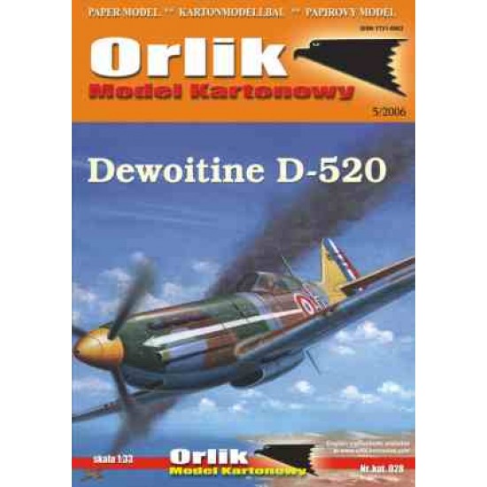 Dewoitine D-520 (ORLIK nr 028) Dewoitine D-520 (ORLIK nr 028)