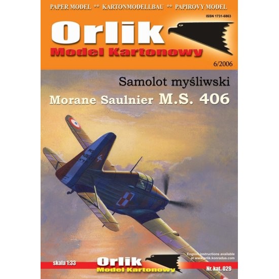 Morane Saulnier M.S. 406 (ORLIK nr 029)
