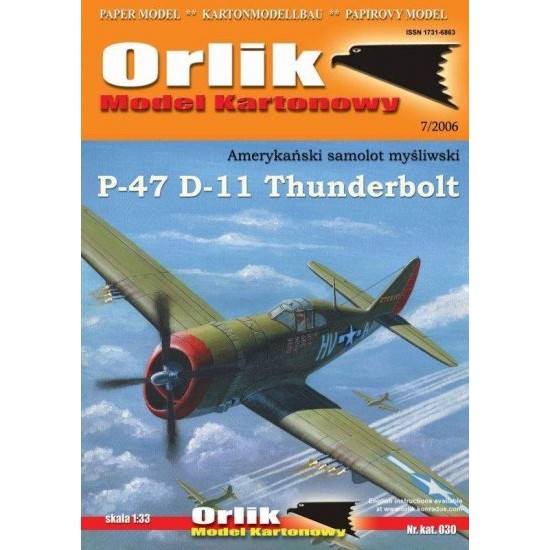P-47 D-11 Thunderbolt (ORLIK nr 030)