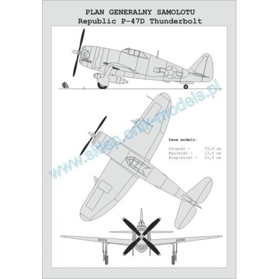 P-47 D-11 Thunderbolt (ORLIK nr 030)