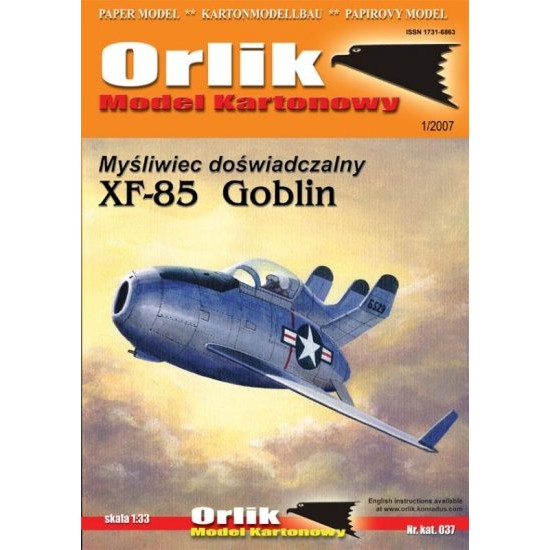 XF-85 Goblin (ORLIK nr 037)