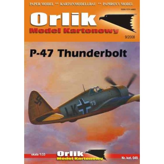 P-47 Thunderbolt (ORLIK nr 049)