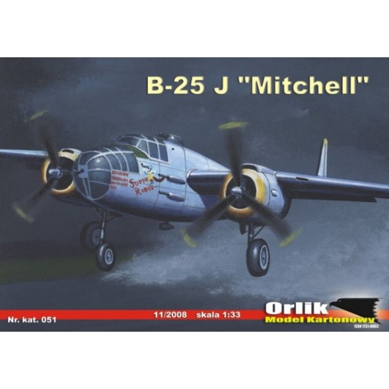 B-25J Mitchell (ORLIK nr 051)