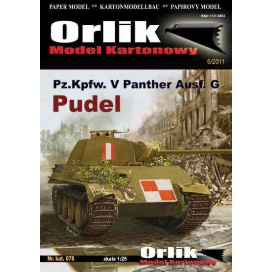 Pz.Kpfw. V Panther Ausf. G PUDEL (ORLIK nr 078)