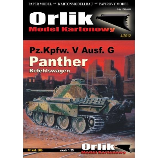 Pz.Kpfw. V Ausf. G Panther (ORLIK nr 086) Pz.Kpfw. V Ausf. G Panther (ORLIK nr 086)