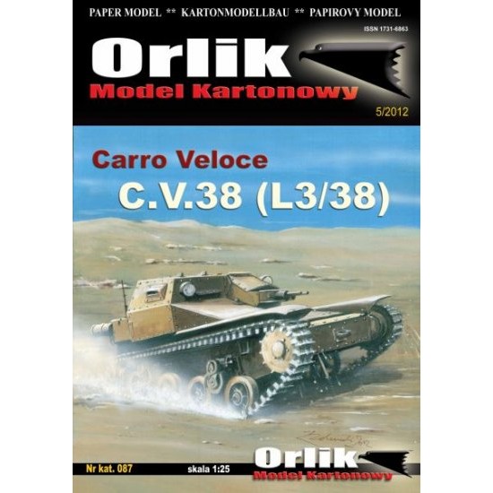 Carro Veloce C.V. 38 (L3/38) (ORLIK nr 087)