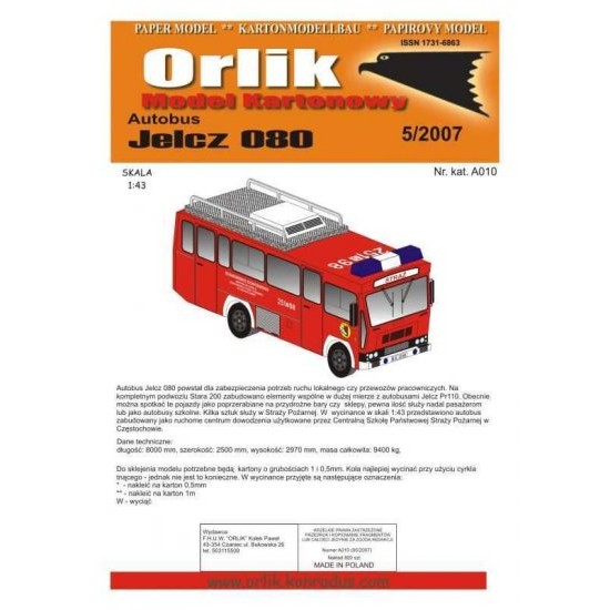 Jelcz 080 (Orlik A010)