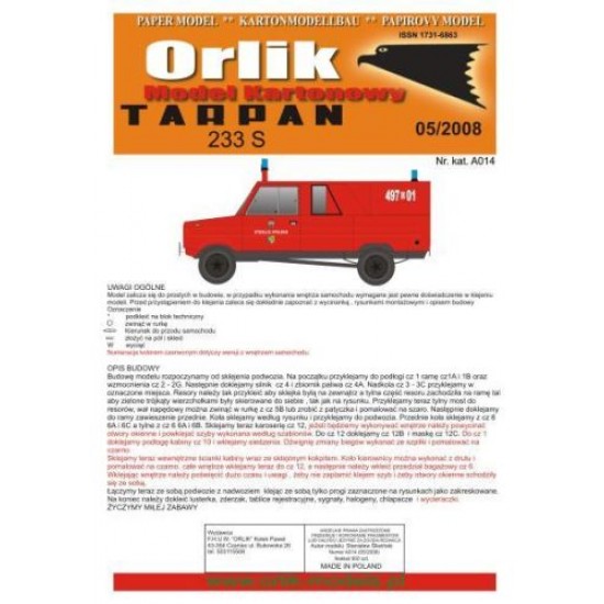 Tarpan 233S (Orlik A014)