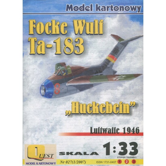 Focke Wulf Ta-183 Huckebein (Quest nr 027)