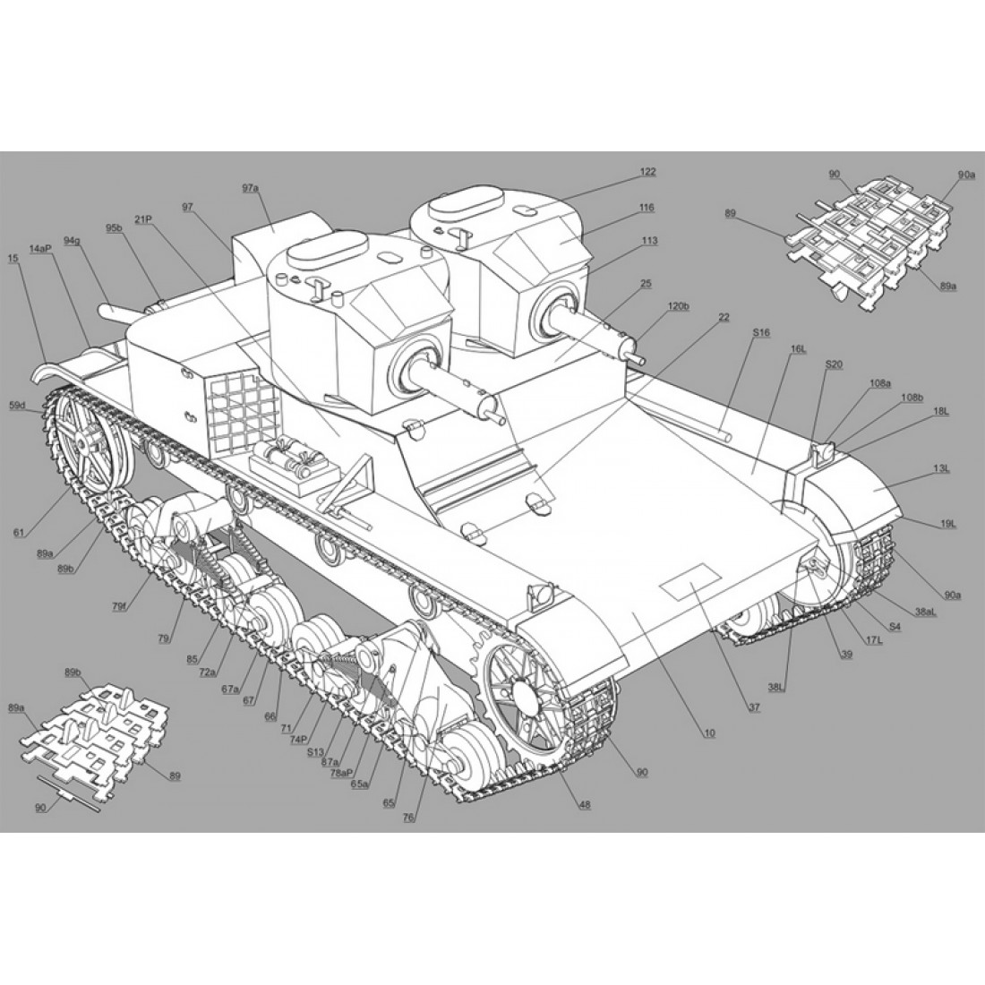Чертежи танка mark iv