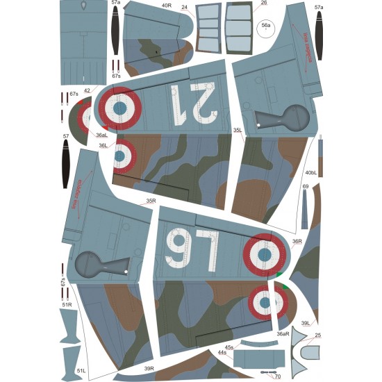 Morane Saulnier MS.406 C1 (WAK 3/2019) Morane Saulnier MS.406 C1 (WAK 3/2019)