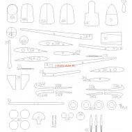 Caudron CR.714C1 (WAK 1/2021) Elementy wycięte laserem Caudron CR.714C1 (WAK 1/2021) Elementy wycięte laserem