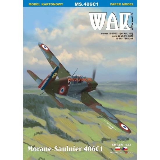 Morane-Saulnier 406C1 (WAK 11-12/2021) Morane-Saulnier 406C1 (WAK 11-12/2021)